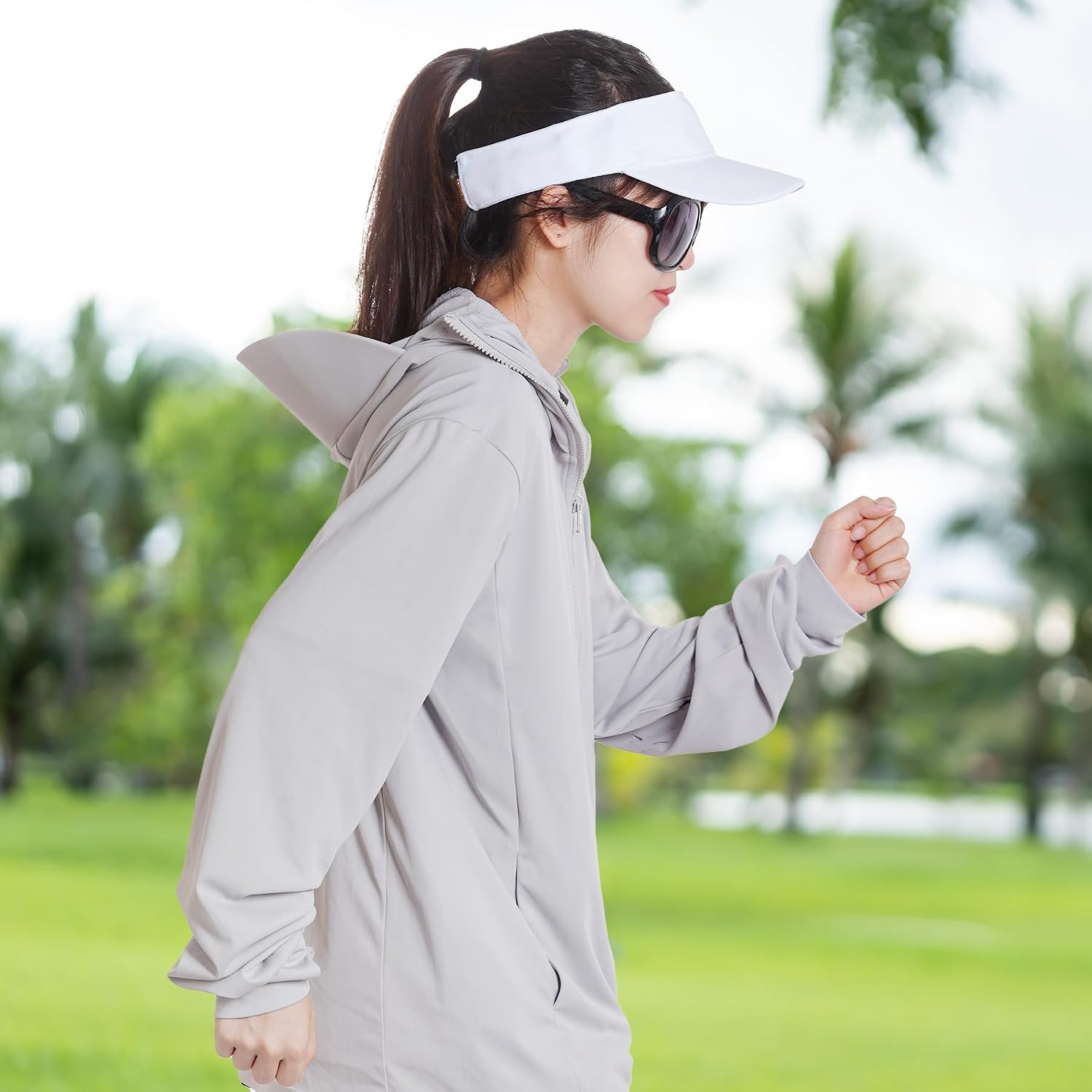 Marrywindix 1 Piece of Sport Wear Athletic Visor Sun Sports Visor Hat Visor Adjustable Cap for Women and Men (One Size) - Image 7