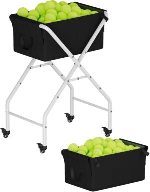 Tennis Ball Hopper Cart Holds 175 T...