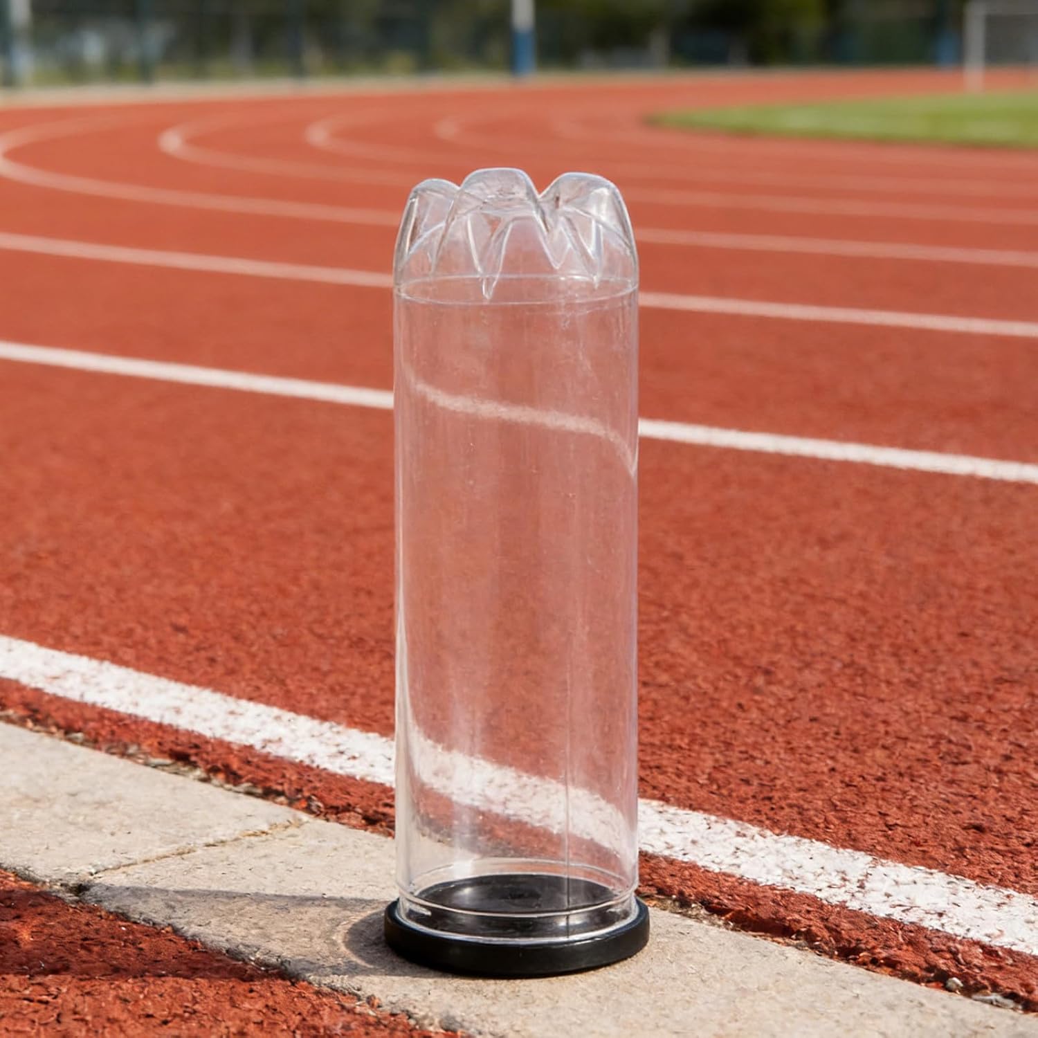 12PCS Clear Tennis Ball Can Holder - Plastic Empty Storage Tube with Caps - Ball Saver Organizer for Golf Training, Home Display, Sports Storage and Organization - Image 6