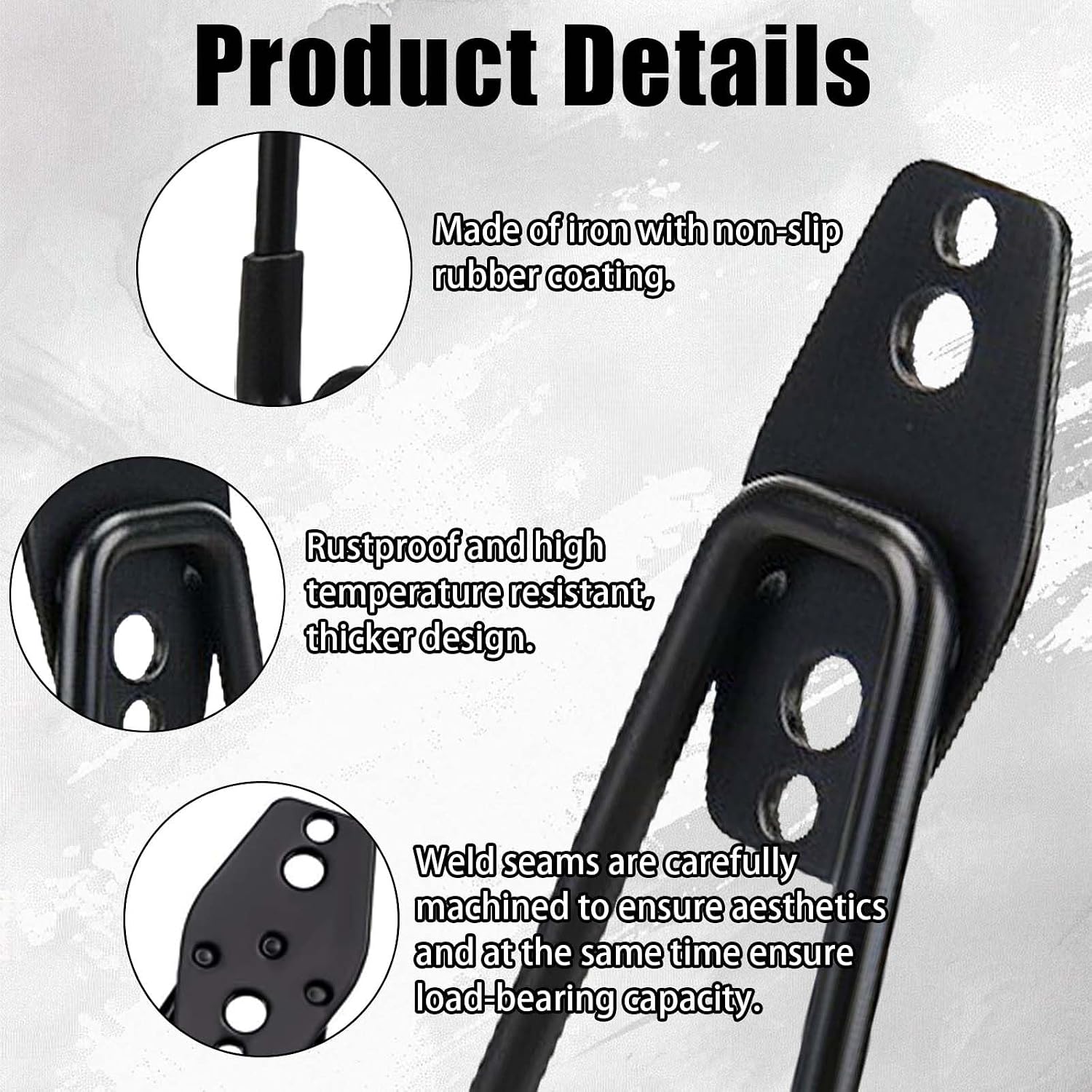 2 Pack Wall-Mounted Tennis Racket Storage Rack Display Stand, Badminton Racket Stand, Suitable for Badminton Rackets - Image 4