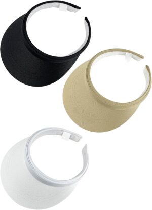 3 Pack Sports Sun Visor Hat Women M...
