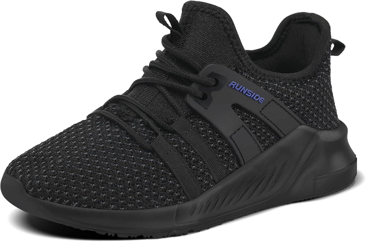 RUNSIDE Boys Girls Tennis Shoes Kids Lightweight Breathable Sneakers Lace-up Running Athletic Shoes for Toddler/Little Kid/Big Kid