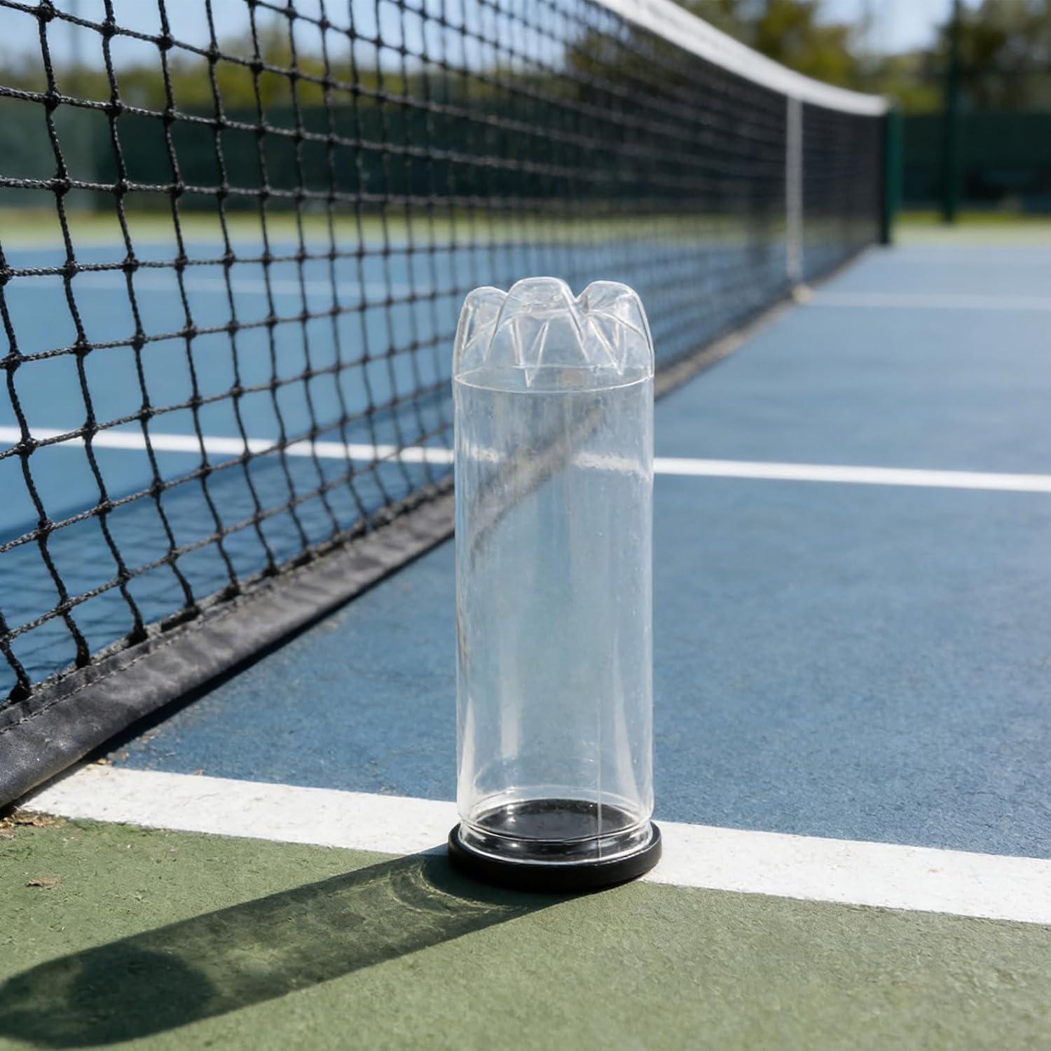 12PCS Clear Tennis Ball Can Holder - Plastic Empty Storage Tube with Caps - Ball Saver Organizer for Golf Training, Home Display, Sports Storage and Organization - Image 9