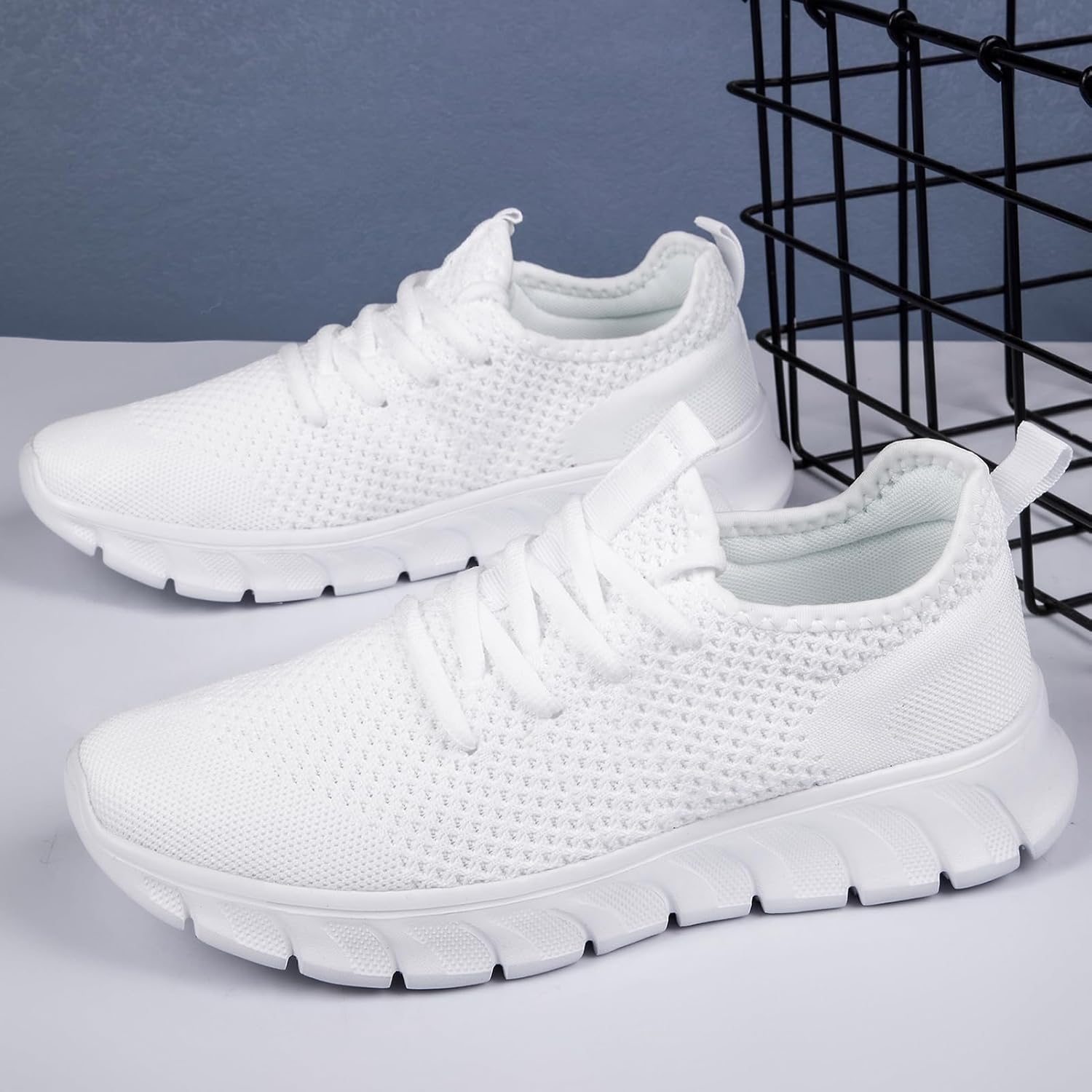 Running Shoes for Men Womens Walking Tennis Gym Sneakers Slip On Comfortable Lightweight Athletic Workout Fashion Sports Shoes - Image 6