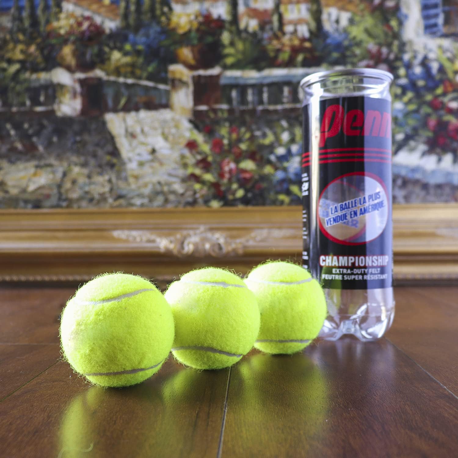 Penn High Altitude Tennis Balls Championship – 6 Pack 18 Balls Yellow - USTA & ITF Approved - Official Ball of The United States Tennis Association Leagues - Natural Rubber for consistent Play - Image 2