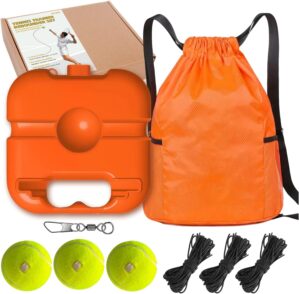 Tennis Trainer Rebounder Set- Porta...
