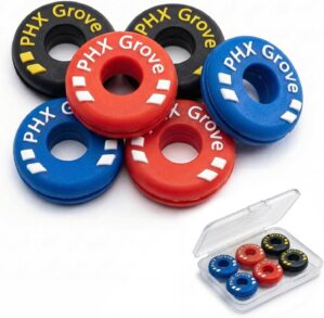 Tire-Shaped Tennis Dampener for Rac...