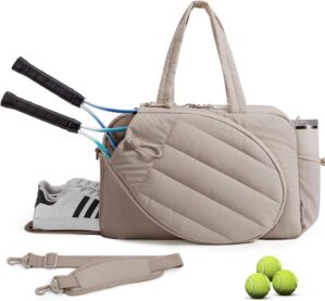 BAGSMART Tennis Gym Bag for Women, ...