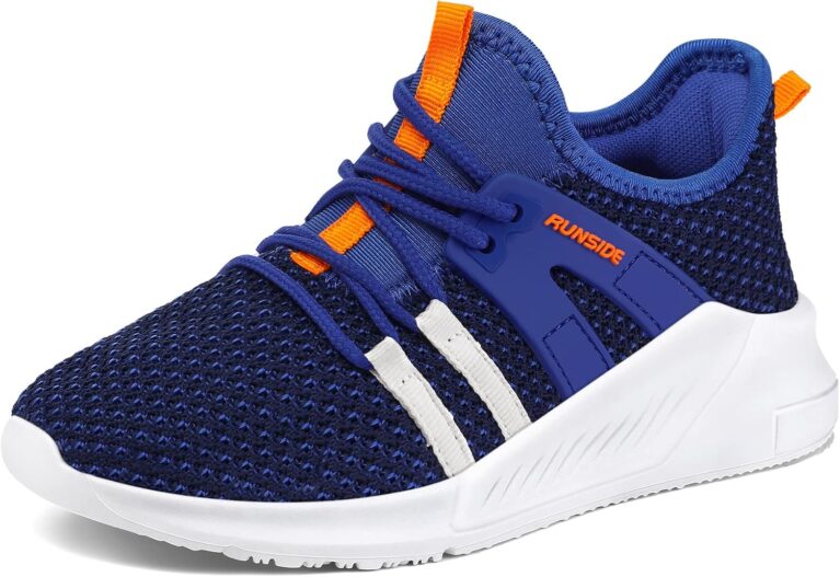 RUNSIDE Boys Girls Tennis Shoes Kid...