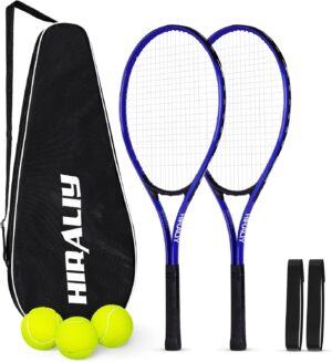 HIRALIY Tennis Rackets 2 Pack for A...