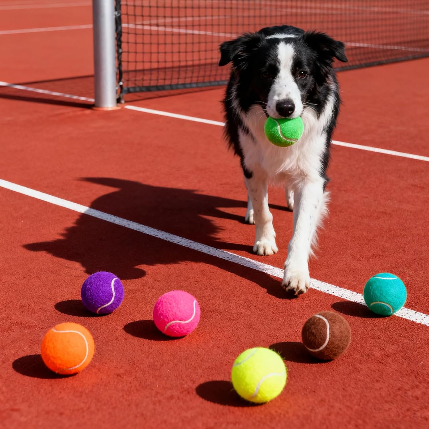 PoyPet 16-Pack Tennis Balls Bulk for Practice,Training and Beginners | Ideal for Dog Fetch,Chew and Play - Image 7