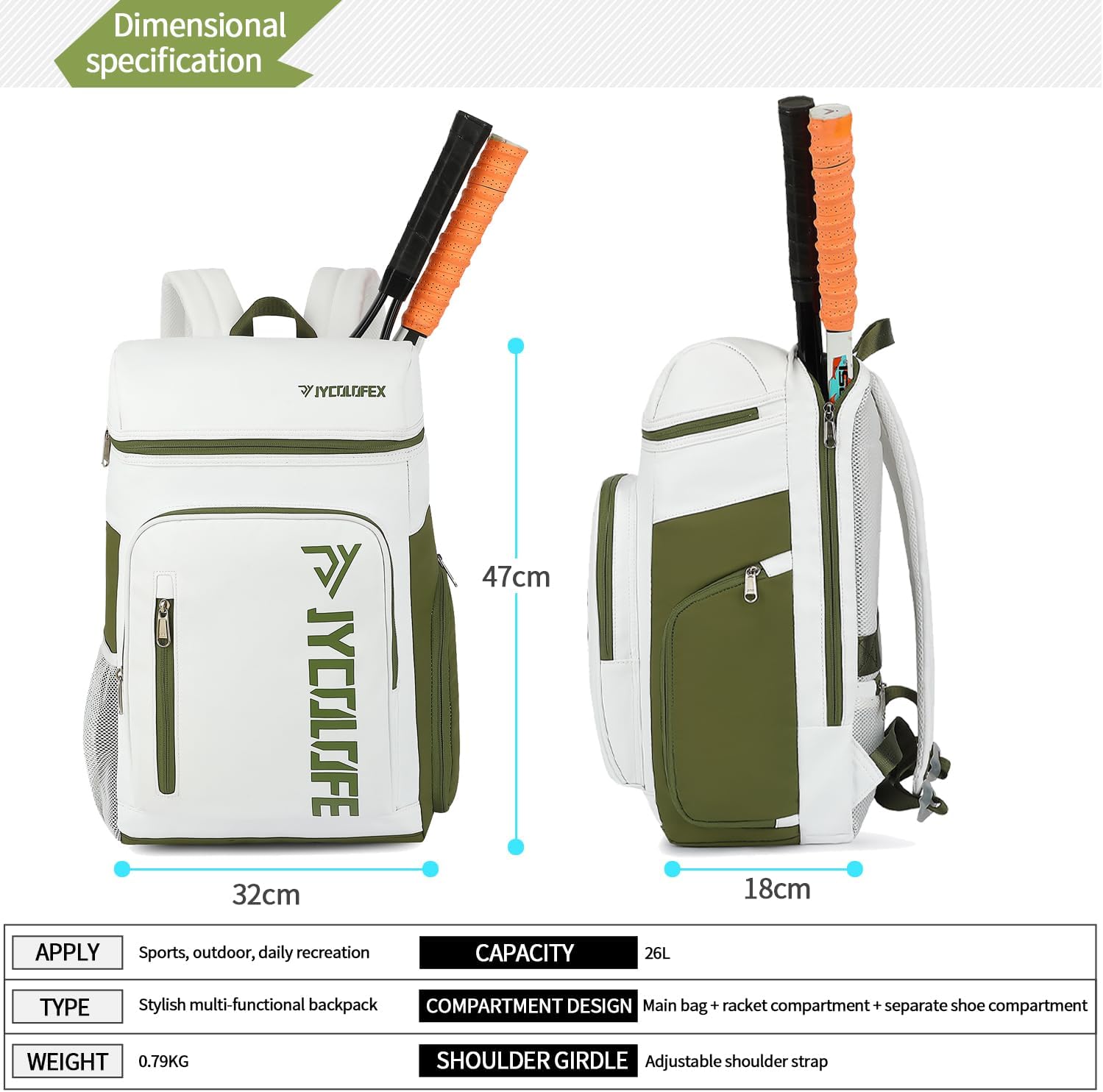 gym duffel bag backpack wrestling bag with shoe compartment 4 kinds of back method waterproof sports walking laptop - Image 2