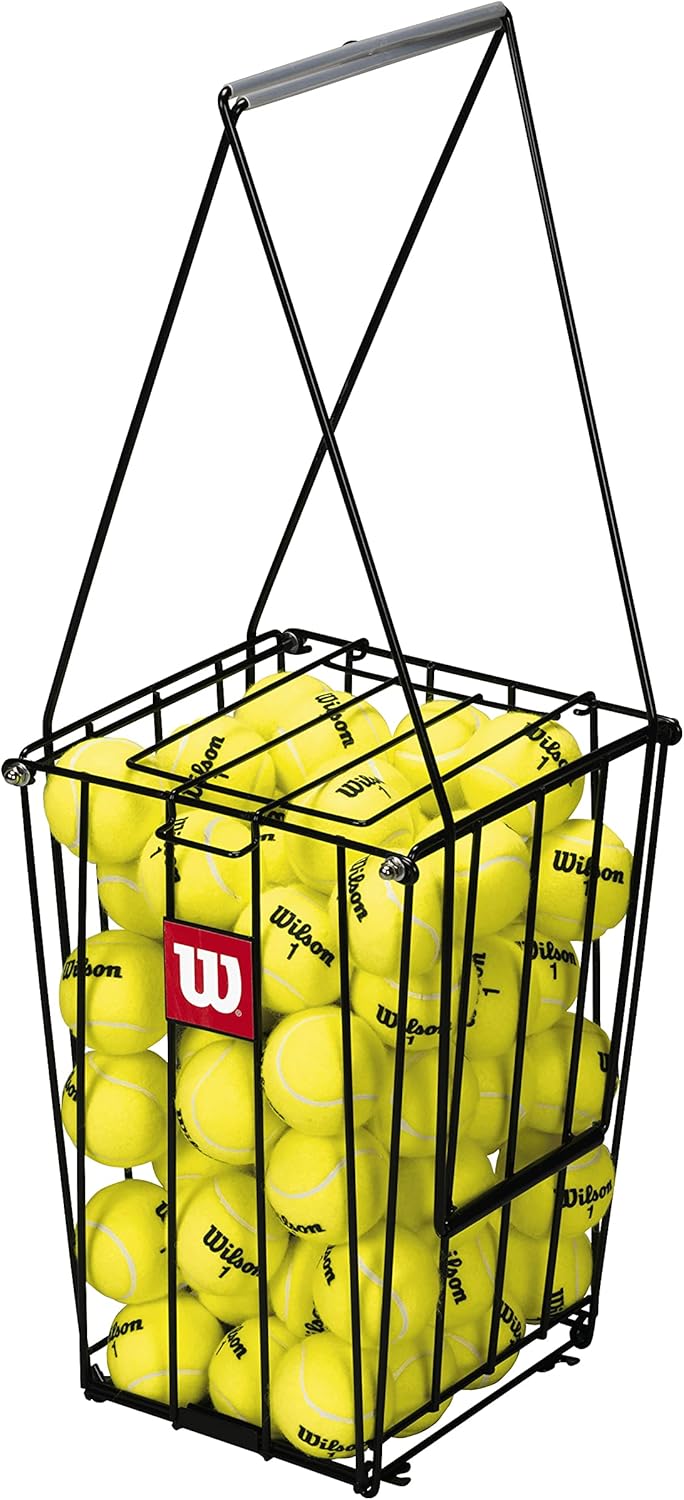 Wilson Unisex Adult Ball Pick Up Basket Tennis Ball Collection Pick-Up Basket, 75 Tennis Balls Capacity, NS - Image 3