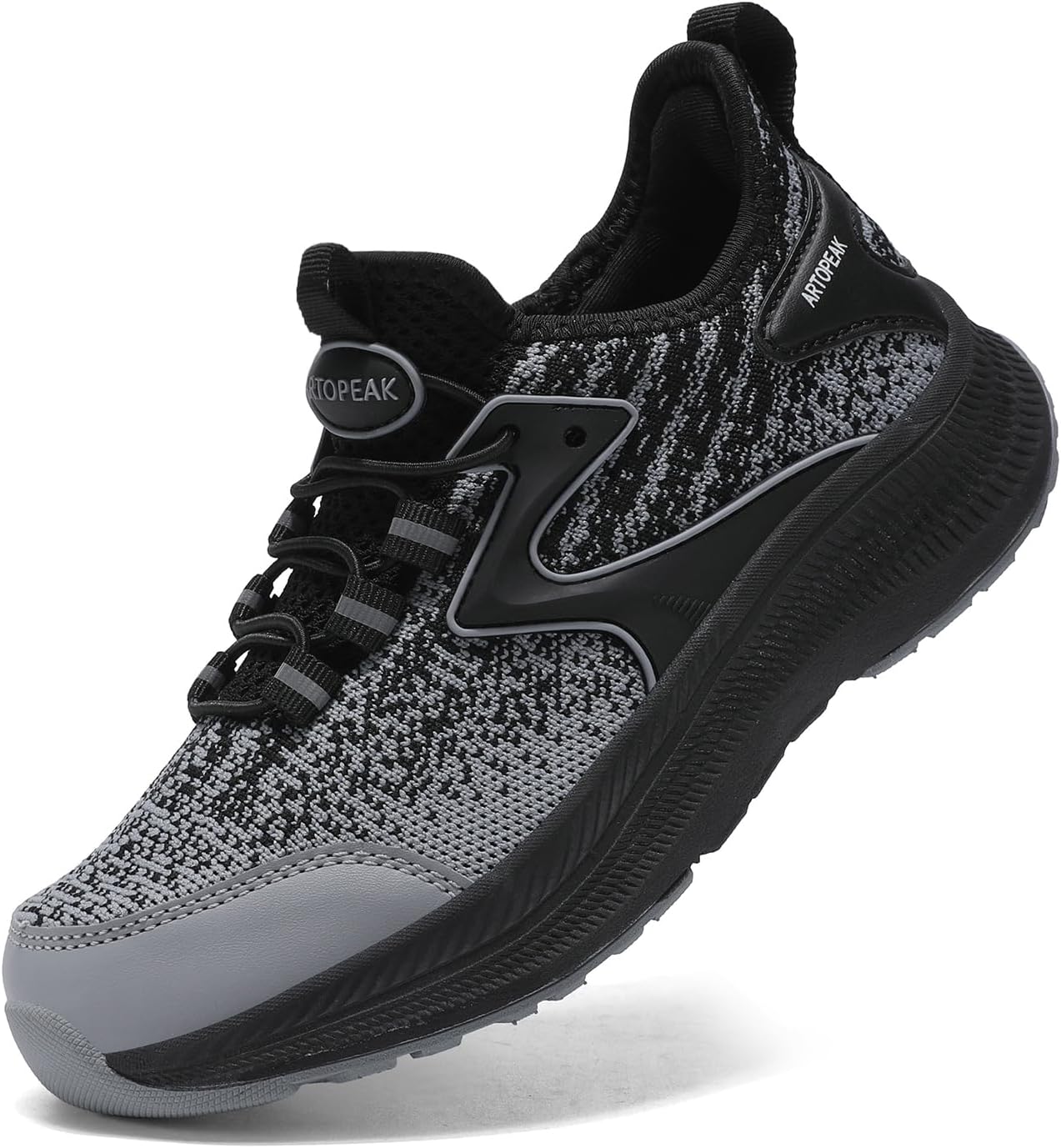 Kids Wide Toe Box Slip On Sneakers - Orthopedic Walking Running Shoes for Boys & Girls - Arch Support Lightweight Athletic Tennis Shoes for Youth - Image 8
