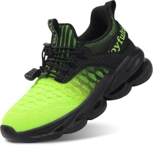 Girls Boys Sneakers Lightweight Bre...