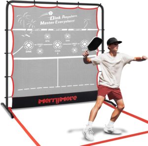 Pickleball Rebounder Practice Net: ...