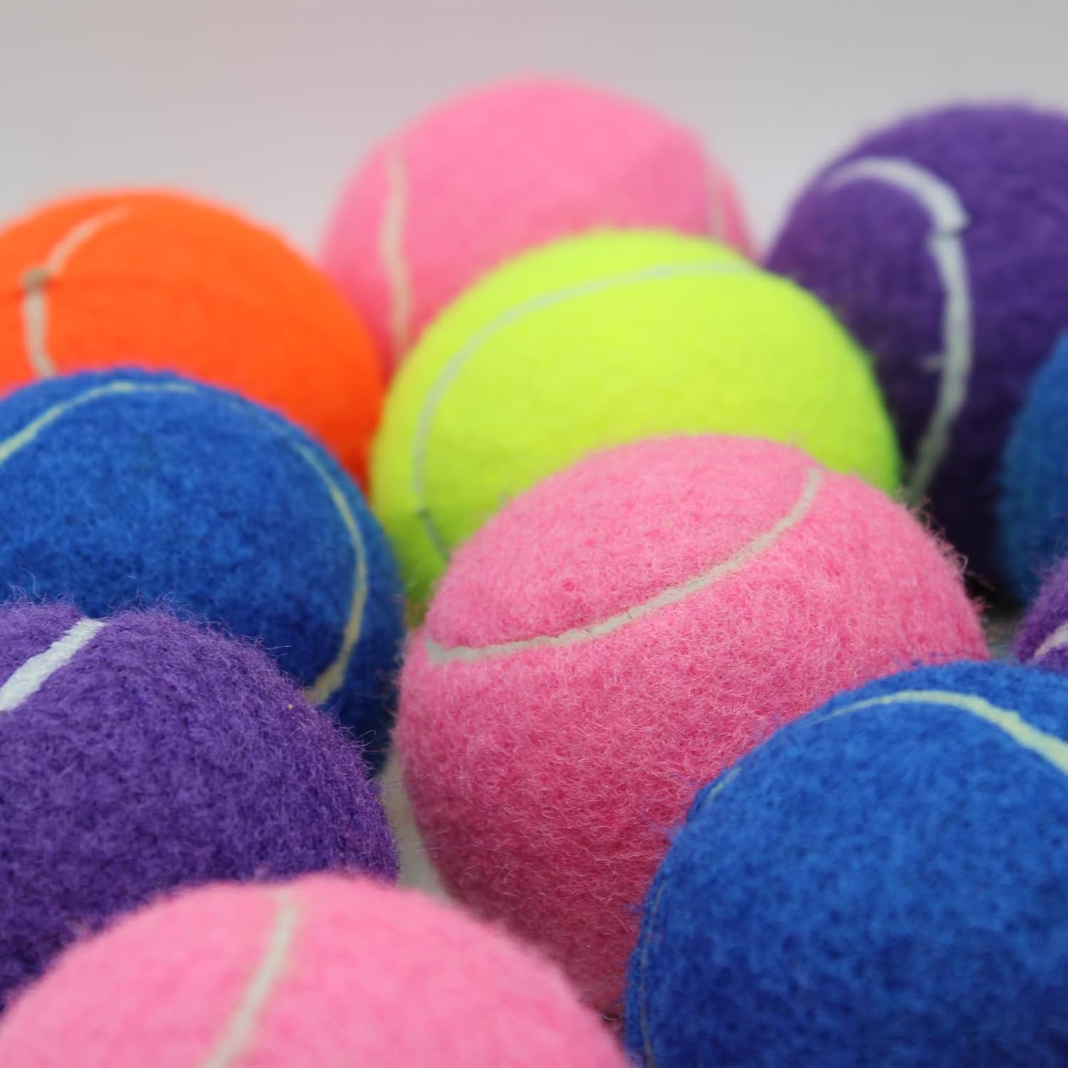 Swingers Tennis Balls,Training Exercise Balls for Pet Dog, High Elasticity Practice Tennis Balls for Beginner, with Mesh Carry Bag Easy to Transport - Image 3