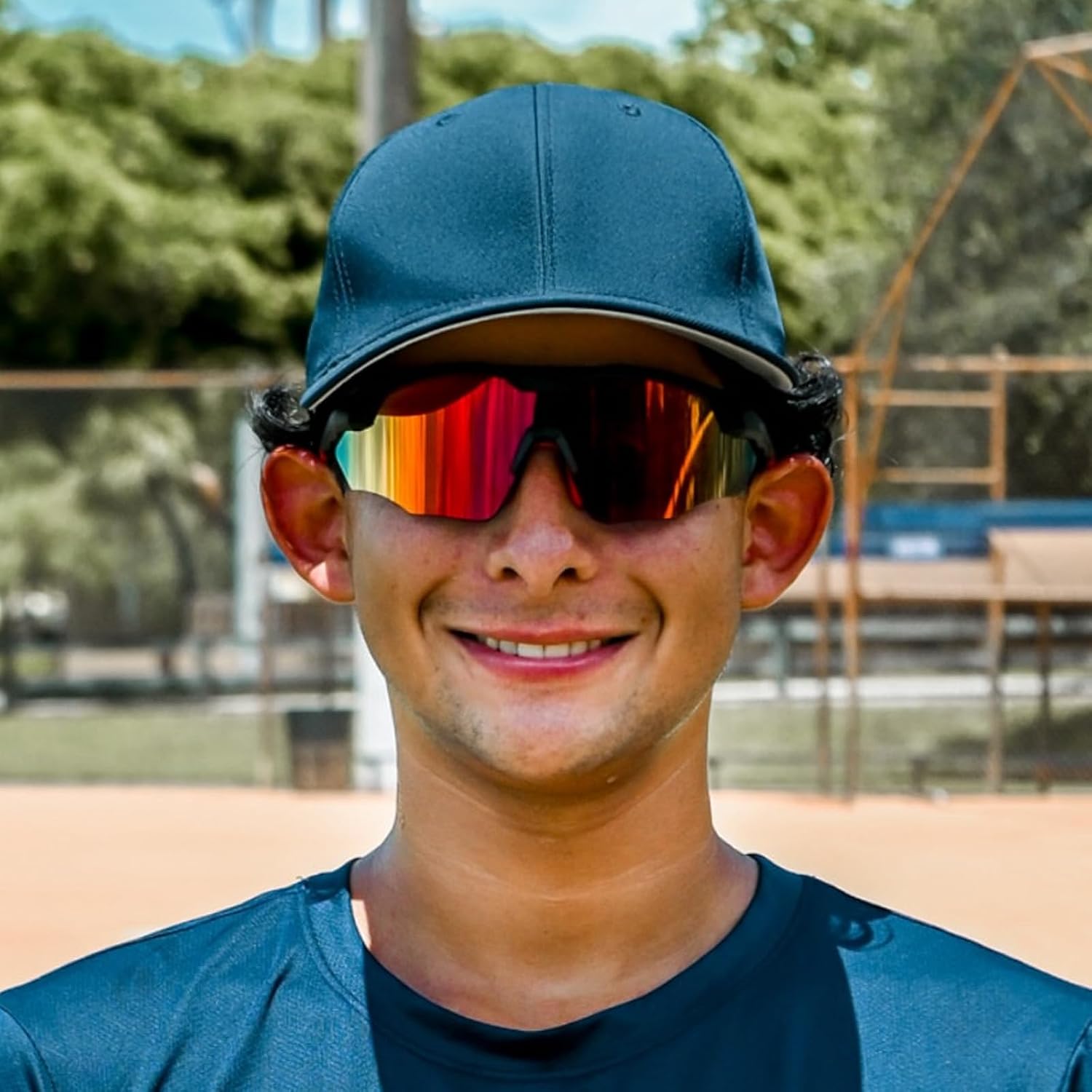 Sports Shades XL Sunglasses for Men Baseball, Running Cycling Volleyball MTB Outdoor Recreation Gifts Padel Beach Tennis - Image 2