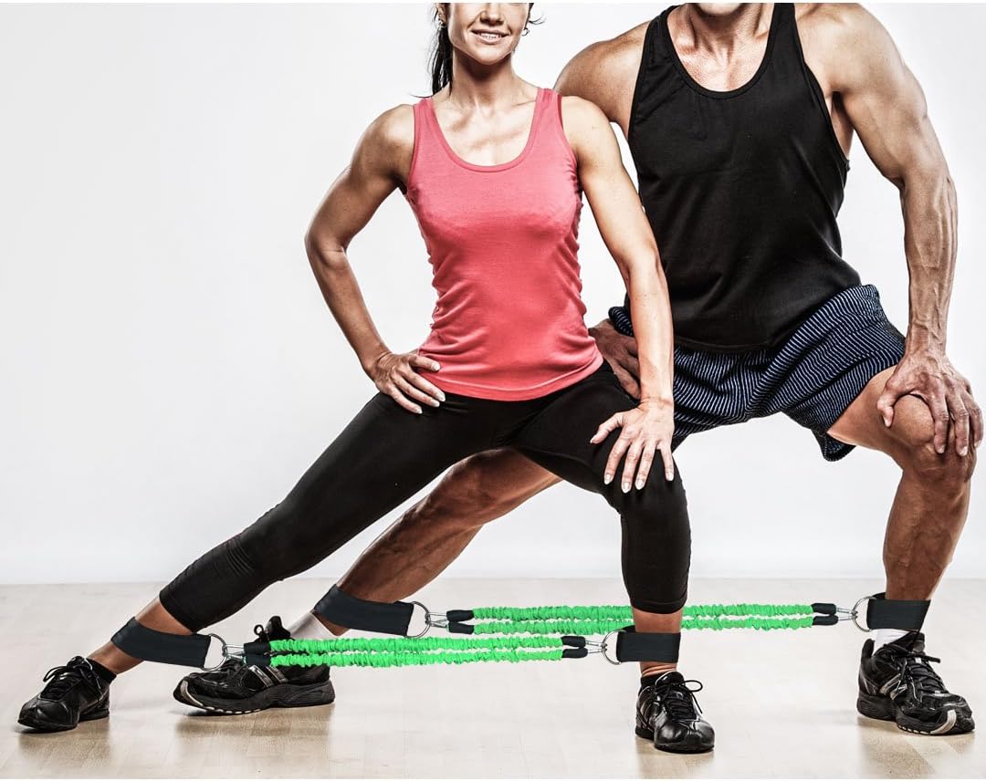 Ankle Resistance Training Speed and Agility Training Tool Ankle Resistance Bands for Football Basketball Taekwondo Yoga Boxing Soccer Kick Boxing Thai Punch Karate Running - Image 3