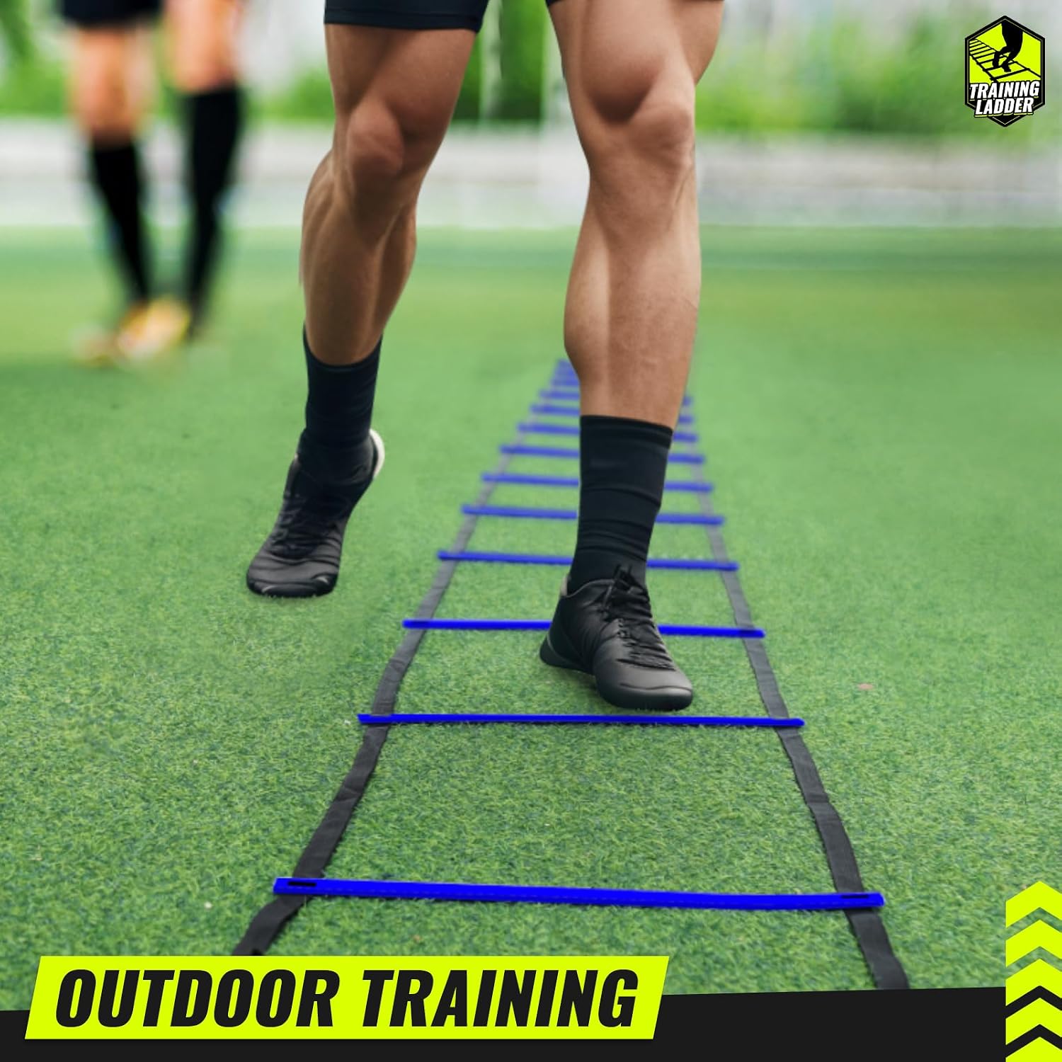 Teenitor Agility Ladder Speed Ladder Training Ladder for Soccer, Speed, Football Fitness Feet Training Carry Bag Agility Training Equipment 13 rungs, 23 feet - Image 5