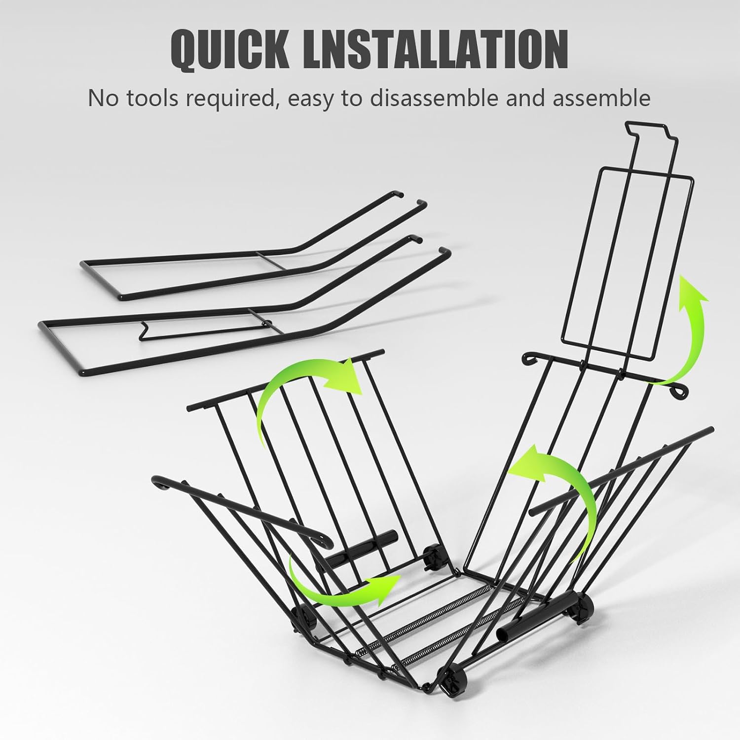 Tennis & Pickleball Hopper with Wheels – Ball Pick Up Basket, Pickleball Ball Retriever Ball Holder Storage Holds 75 Tennis Balls & 50 Pickleballs - Image 5