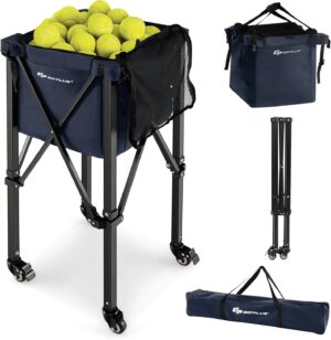 Goplus Foldable Tennis Ball Hoppers...