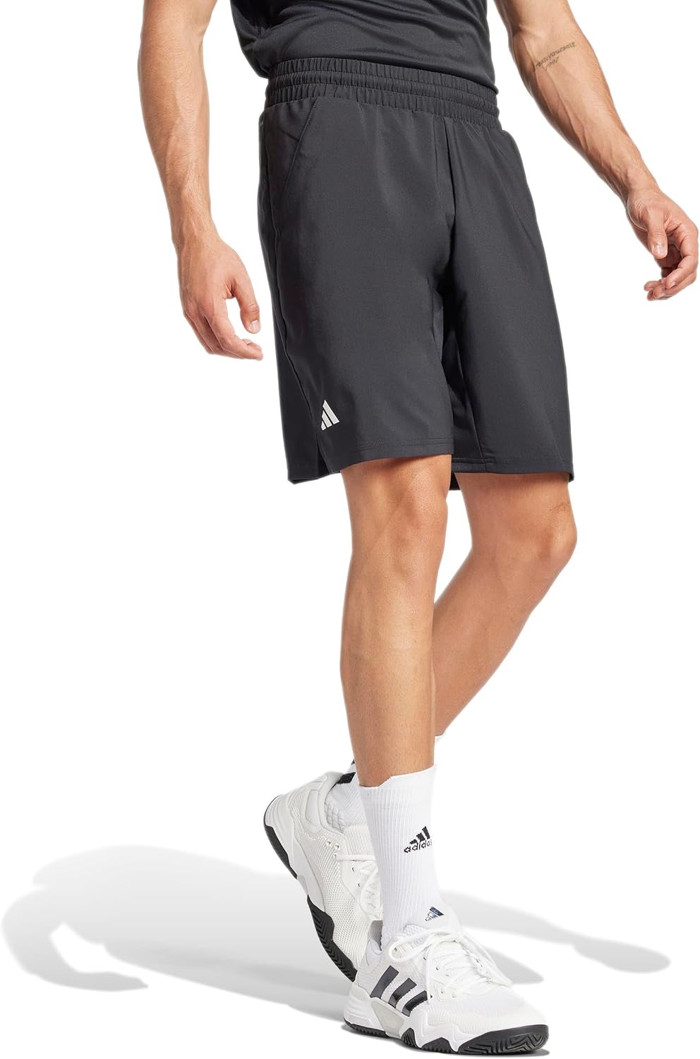 Adidas Mens Club Tennis Climacool 3-Stripes Shorts - Image 2