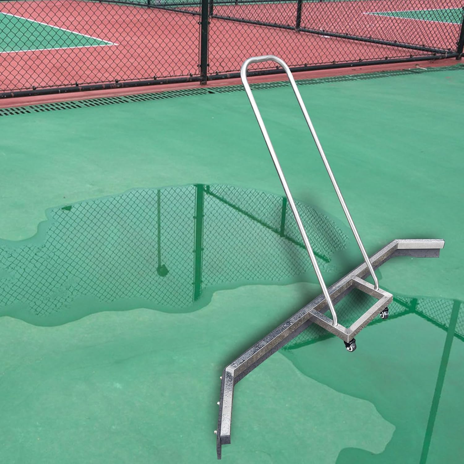 Port Tennis Court Squeegee Rain Shuttle for Sports Court Water Wiper Device Water Remover Stadium Dust Collector Wiper - Image 8