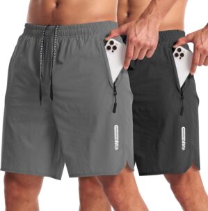 CANGHPGIN 2 Pack Mens Workout Athle...