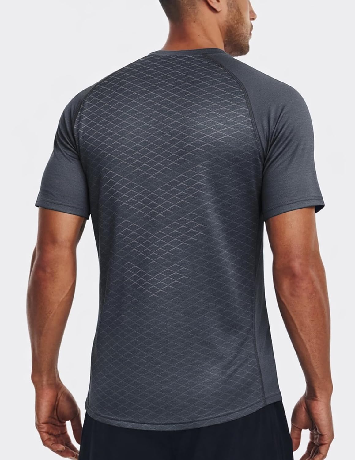 5 Pack Men’s Active Quick Dry Crew Neck T Shirts | Athletic Running Gym Workout Short Sleeve Tee Tops Bulk - Image 5