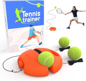 Tennis Trainer Rebound Ball with 3 ...