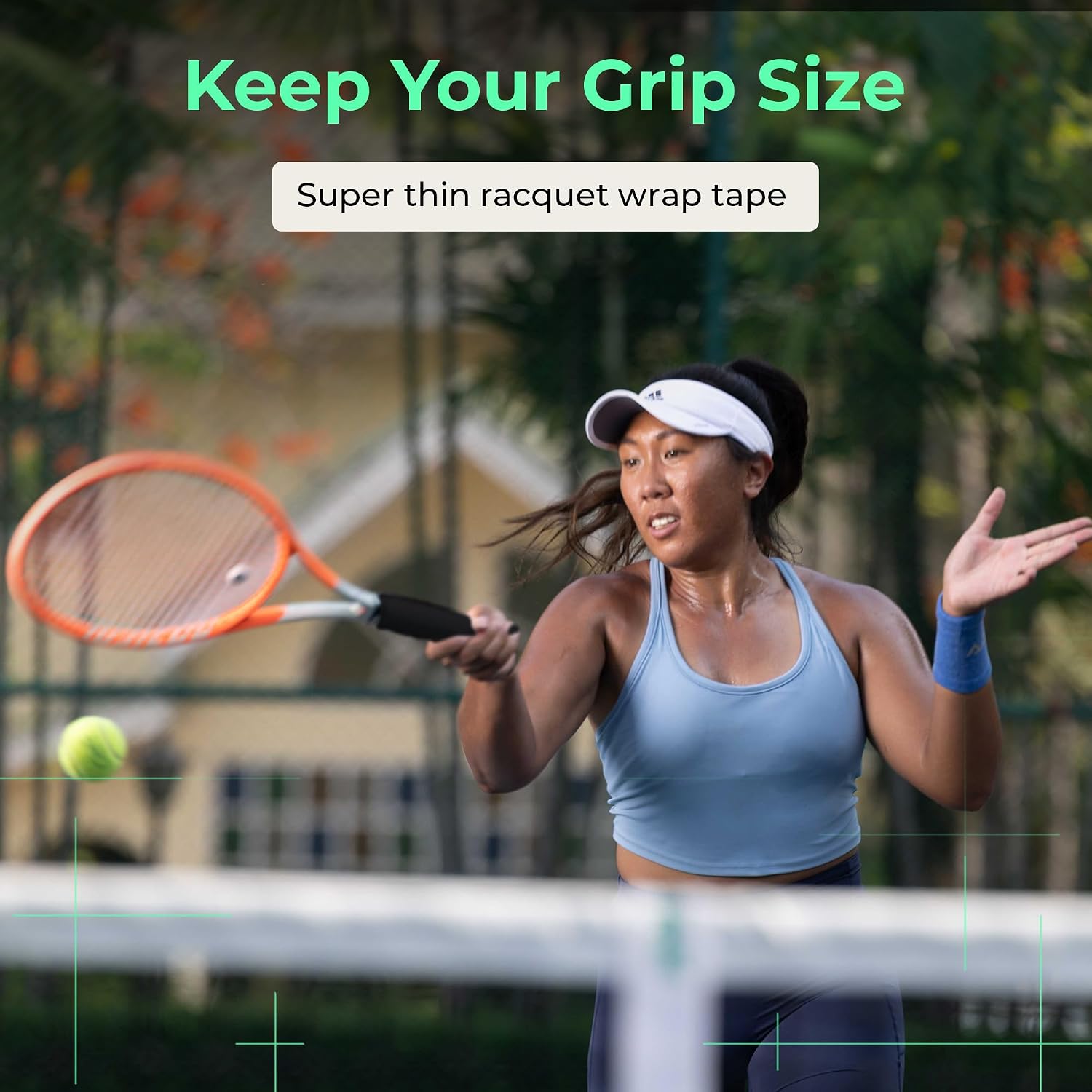ADV MaxTac Tacky Tennis Overgrip - 12 Pack Extremely Sticky Non-Slip Tennis Grips Overgrip - Razor-Thin & Easy to Use Pro Tennis Racquet Grip Tape (12-Pack Black) - Image 5