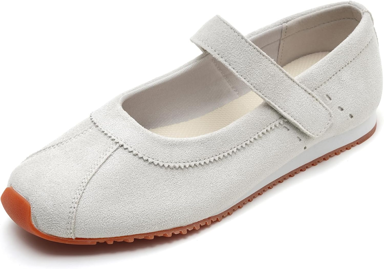 UBFEN Womens Mary Jane Flats Slip On Sneakers Comfortable Walking Shoes for Work Casual Retro