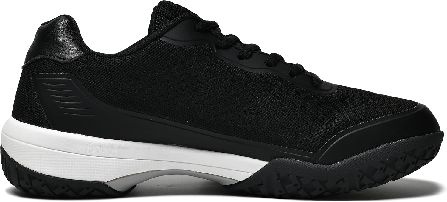 Men's Hard Court Tennis Shoes, Carbon Fiber Midfoot Plate for Stability, Anti-Slip TPU Outsole, Breathable Mesh Upper, Size 8-12 - Image 7