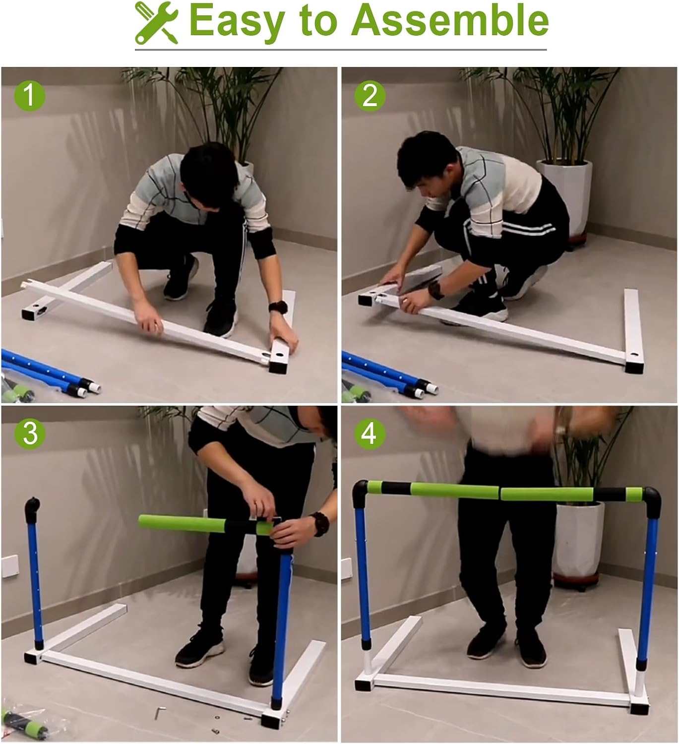 Hurdles Outdoor Jumping Training Hurdles 29.92 in - 42 in, Soccer Basketball Speed Workout Hurdling, Athlete/Coach Agility Trainer Equipment - Image 7