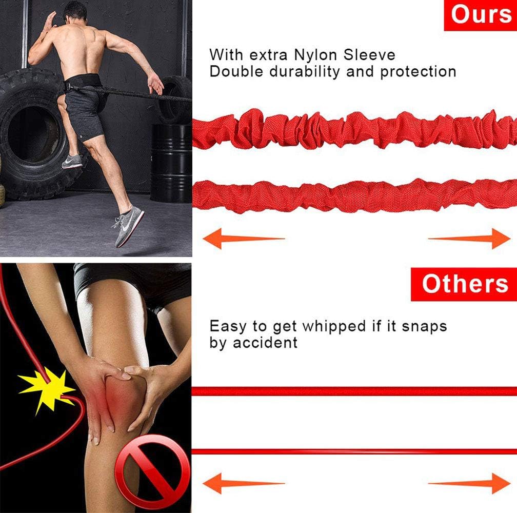 Resistance Training Rope Explosive Force Bounce Physical Training Resistance Rope Improving Speed, Stamina and Strength - Image 5