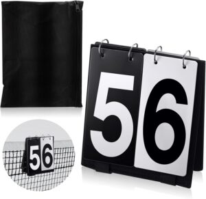 Over Net Tennis Score Keeper Flip S...