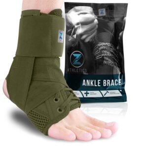 Z ATHLETICS Ankle Brace, Lace Up Ad...