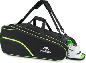 MATEIN Tennis Bag 6 Rackets, Large ...