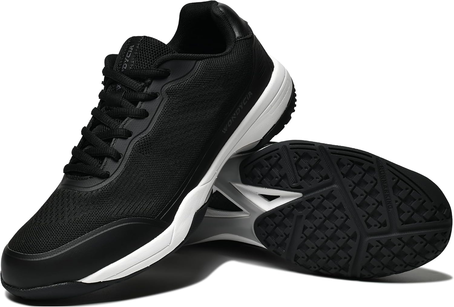 Men's Hard Court Tennis Shoes, Carbon Fiber Midfoot Plate for Stability, Anti-Slip TPU Outsole, Breathable Mesh Upper, Size 8-12 - Image 8
