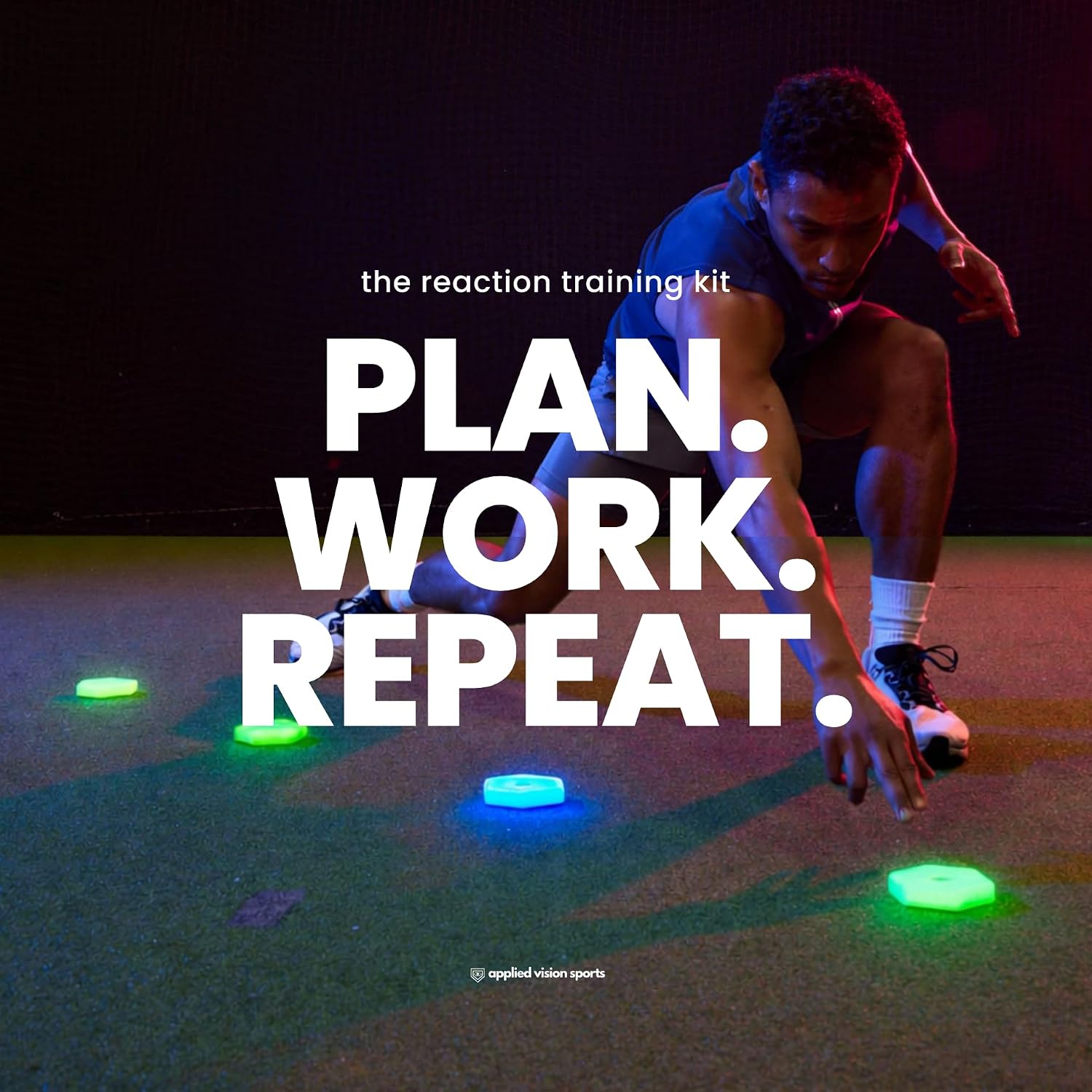 Sports Reaction Agility Lights Training Kit Improves Reaction Time & Agility for Athletes, Physical Therapists & Fitness Trainers Sports. - Image 9