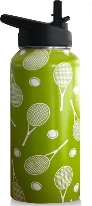 32oz Tennis Water Bottle Insulated ...