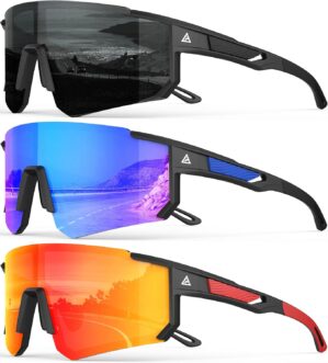 Polarized Sports Sunglasses for Men...