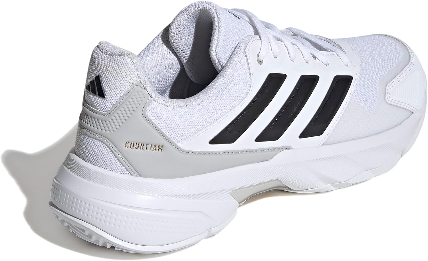 adidas Mens Courtjam Control 3 Tennis Sneakers Shoes - Blue - Image 5