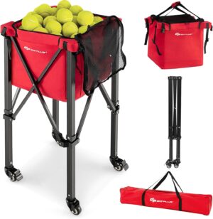 Goplus Foldable Tennis Ball Hoppers...