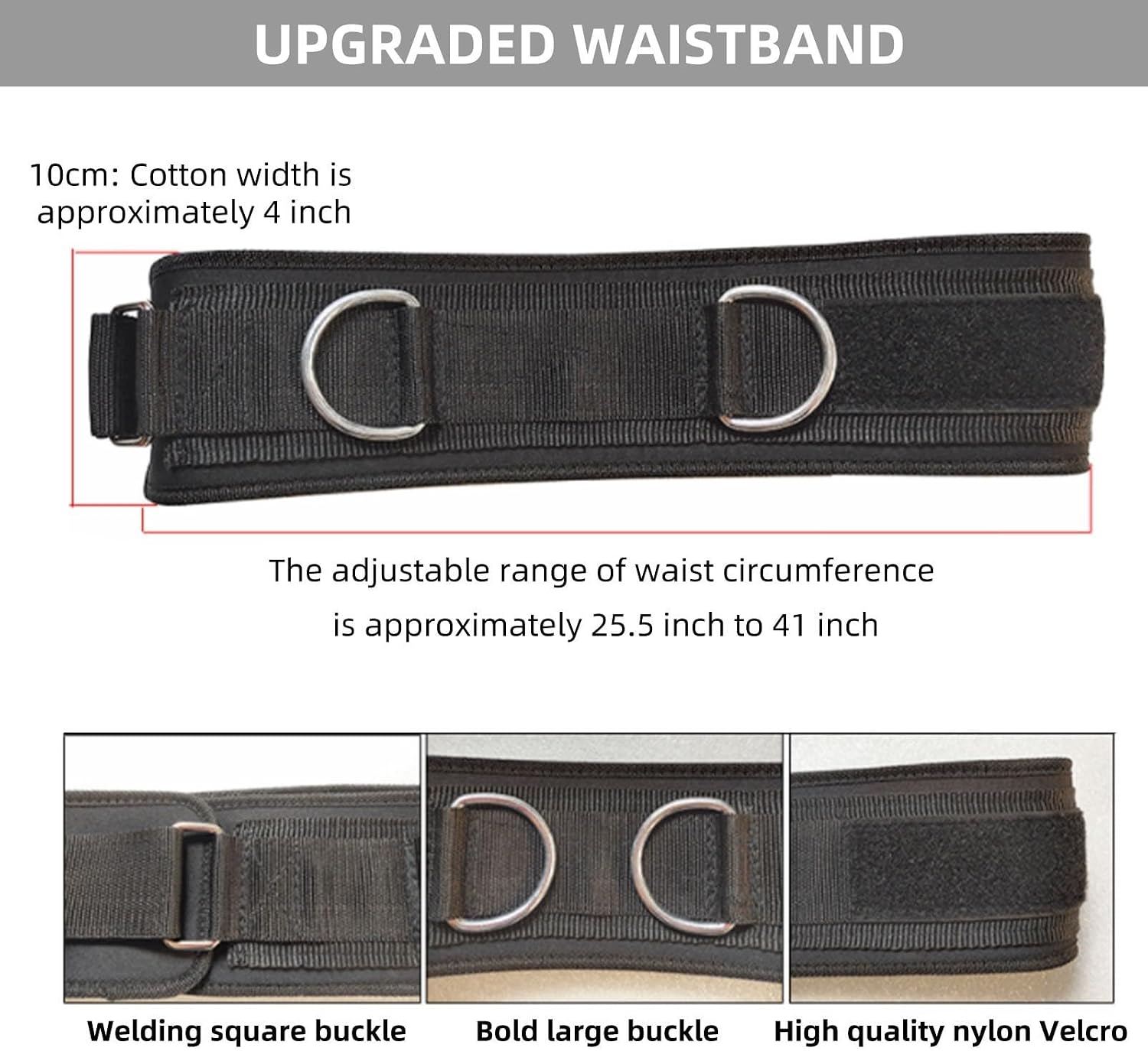 Speed Training Equipment, Resistance Band 80lb Multi-Sport Exercise Set with Handles Help to Improve Focus Explosive Agility Power Suit for Vertical Jumping Baseball Running Football - Image 3