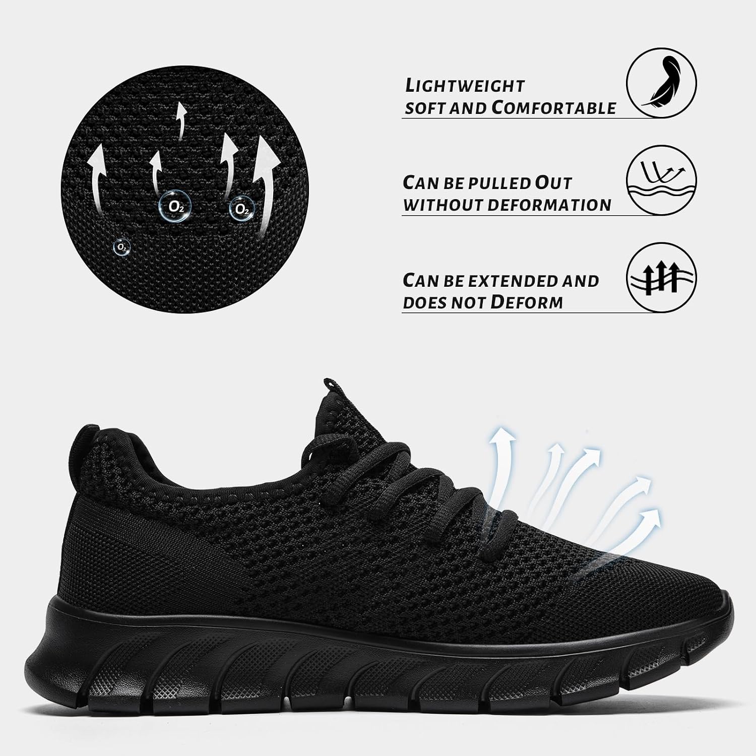 Womens Shoes Running Sneakers Tennis Non Slip Walking Gym Workout Athletic Comfortable Fashion saport Casual Shoe - Image 3
