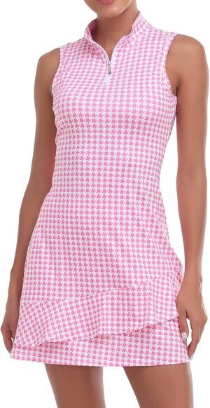 Viracy Tennis Dress for Women Sleev...