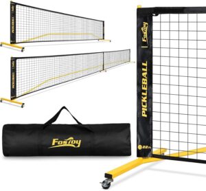 Fostoy Portable Pickleball Net Set ...