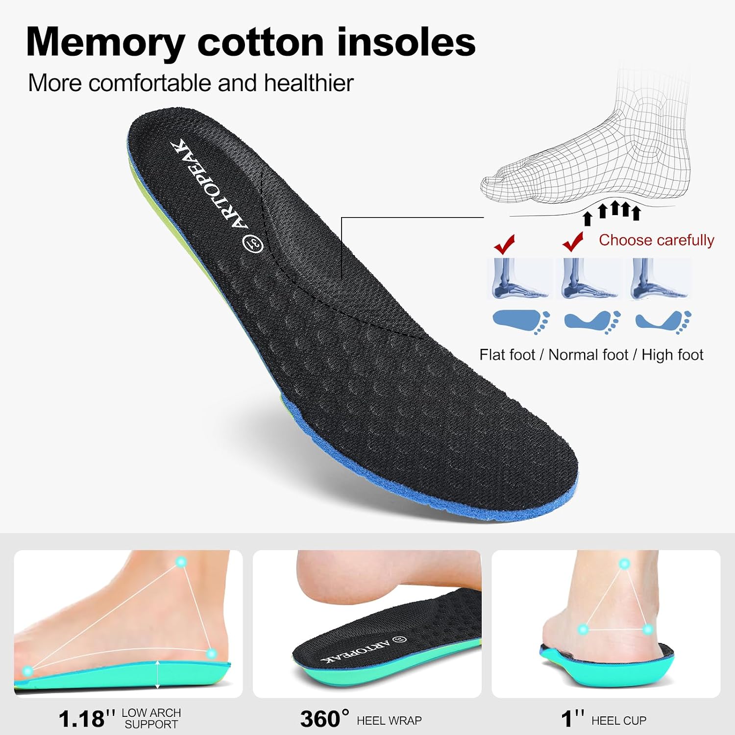 Kids Wide Toe Box Slip On Sneakers - Orthopedic Walking Running Shoes for Boys & Girls - Arch Support Lightweight Athletic Tennis Shoes for Youth - Image 6
